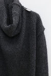 Marc Le Bihan wool pullover sweater 1731 France MLB-1731-HUI GREY